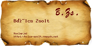 Bölcs Zsolt névjegykártya